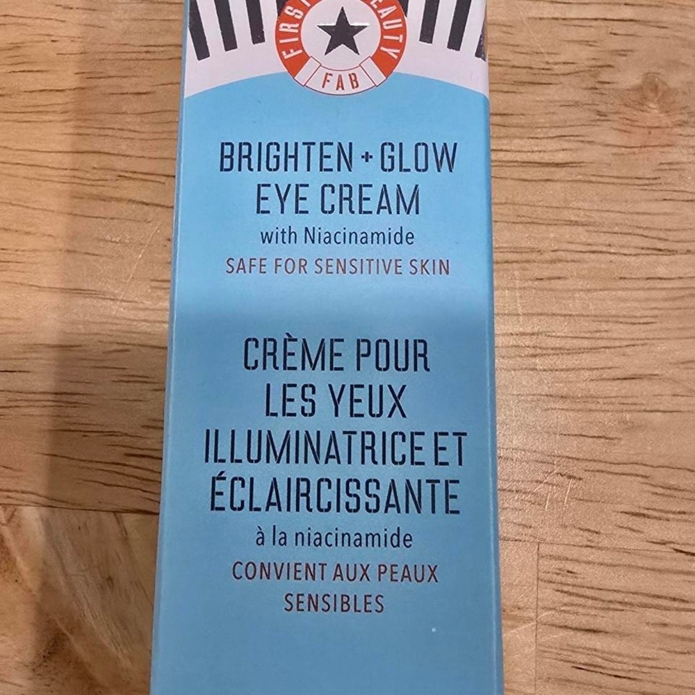 Brighten + Glow Eye Cream with Niacinamide Vegan
